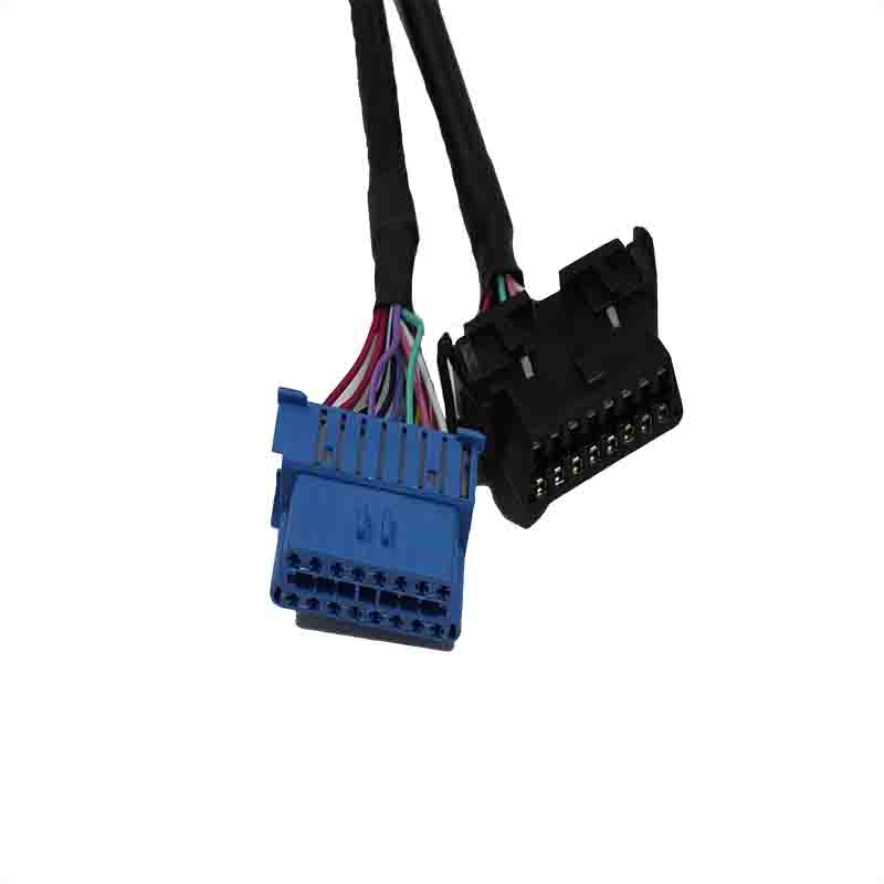 OBDII-16P male connector to OBDII-16P female connector OBDII-16P male connector to OBDII-16P female connector