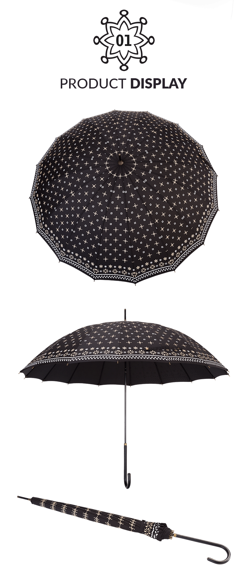 ร่มผู้หญิงติด ladies stick umbrella