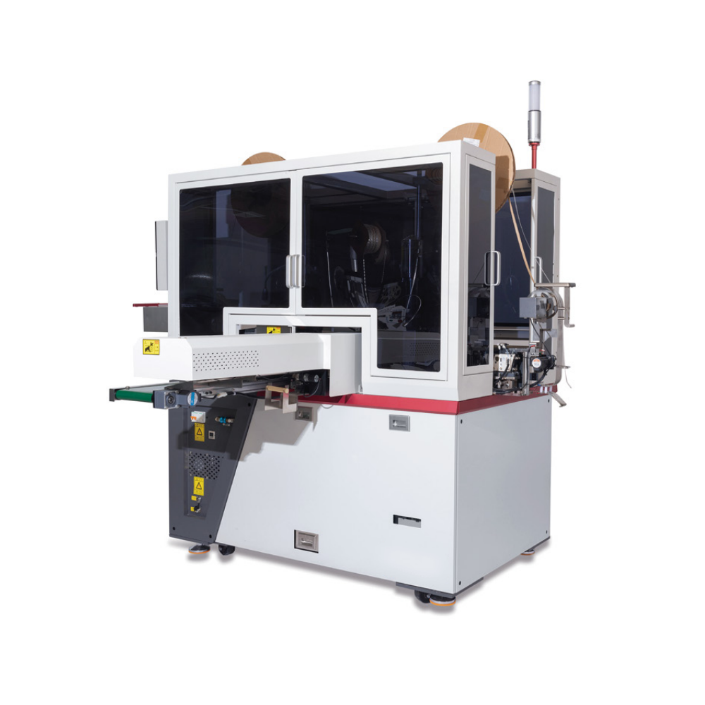 1804 Fully Automatic 2-Sided Wire Stripping Crimping and Housing Insertion Machine 1804 Fully Automatic 2-Sided Wire Stripping Crimping and Housing Insertion Machine