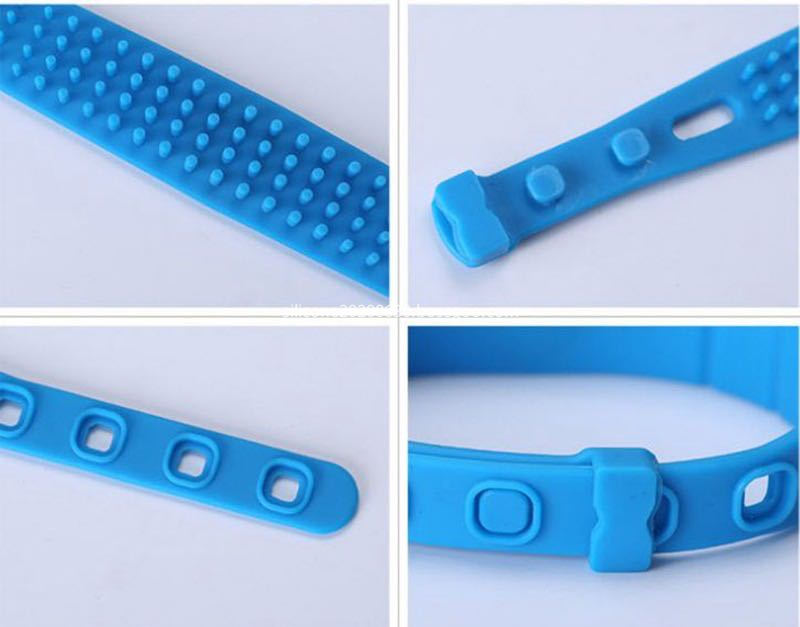 Силиконовый браслет RFID синий Silicone RFID Wristband blue