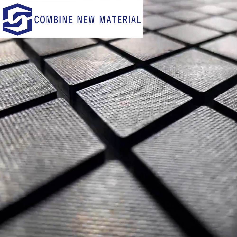 High wear-resistant diamond-shaped rubber sheet High wear-resistant diamond-shaped rubber sheet