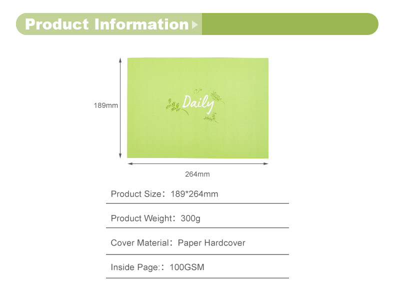 Paper back hardcover notepad Paper back hardcover notepad