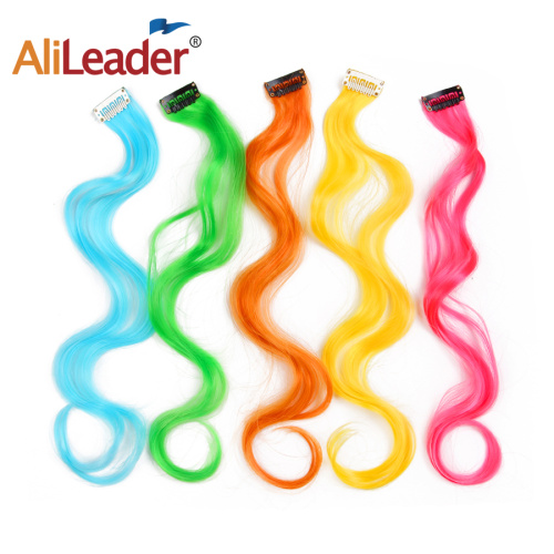 Colorful Ombre Curly Clip In Hairpieces For Volume Supplier, Supply Various Colorful Ombre Curly Clip In Hairpieces For Volume of High Quality