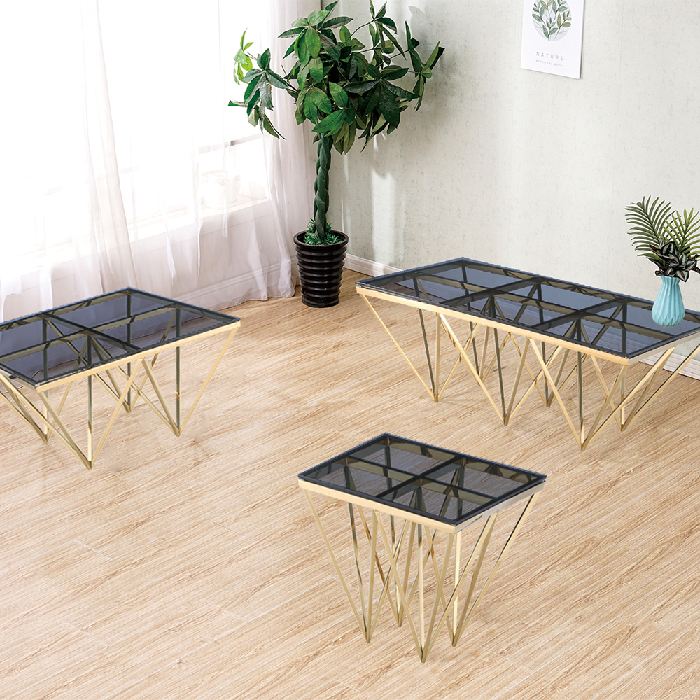 TL-AS13G glass coffee table TL-AS13G glass coffee table