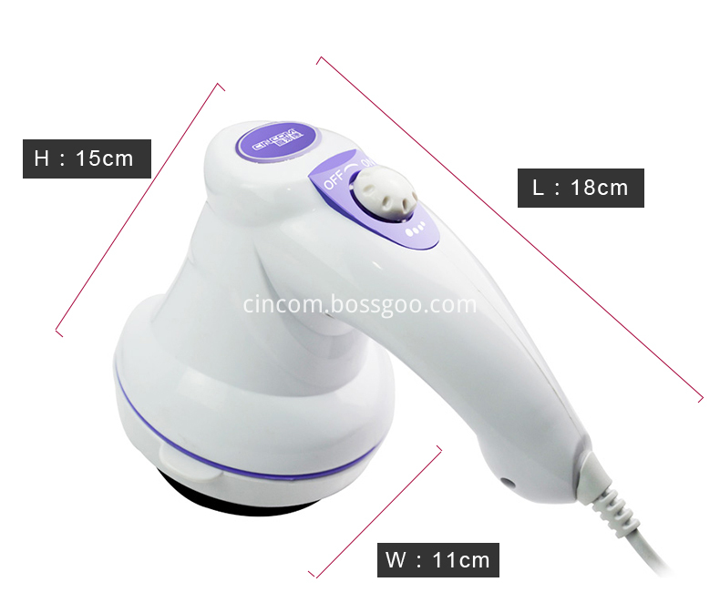 Massager With 3 Types Massage Heads