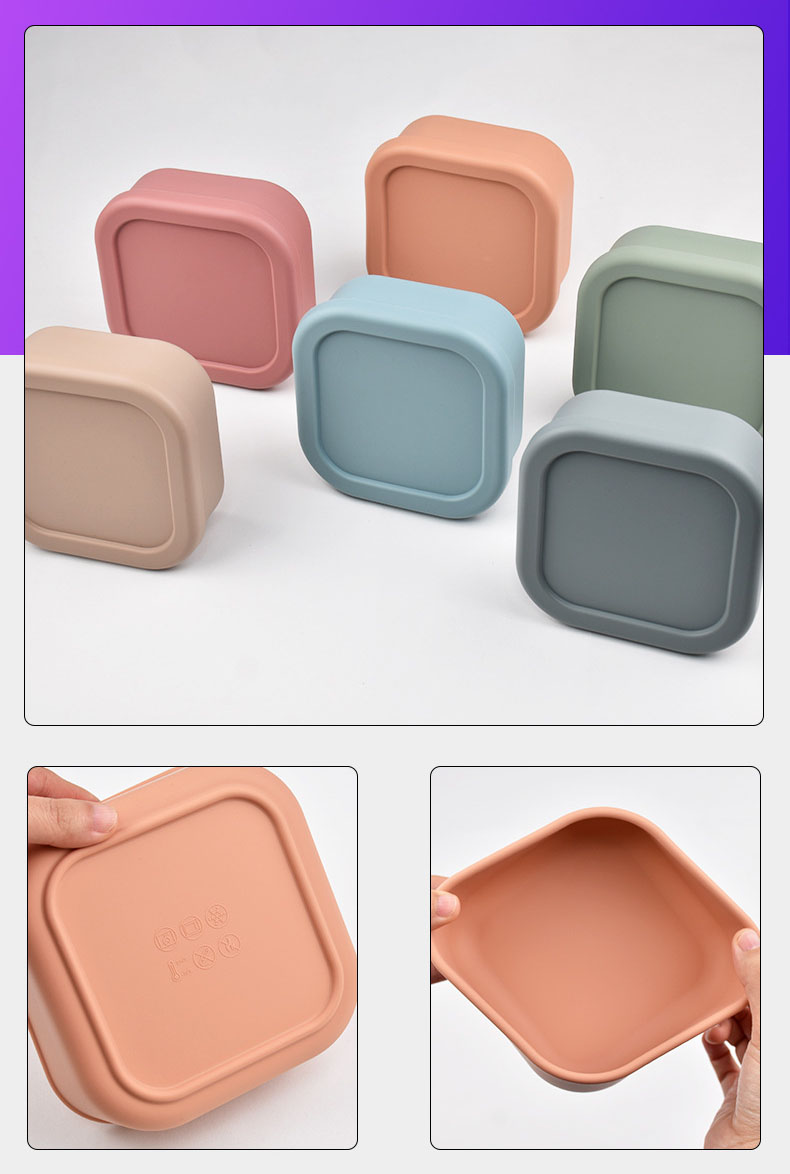 silicone lunch box MFZ-L003 silicone lunch box MFZ-L003