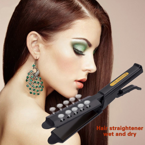 Salon Titanium Fast Steam Hair Straightener Flat Iron Supplier, Supply Various Salon Titanium Fast Steam Hair Straightener Flat Iron of High Quality