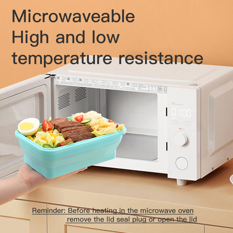silicone lunch box MFZ-L007 silicone lunch box MFZ-L007