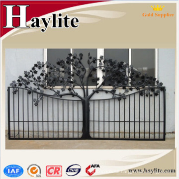 >Main Gate For Villas Iron Pipe Square Gate Design China Manufacturer