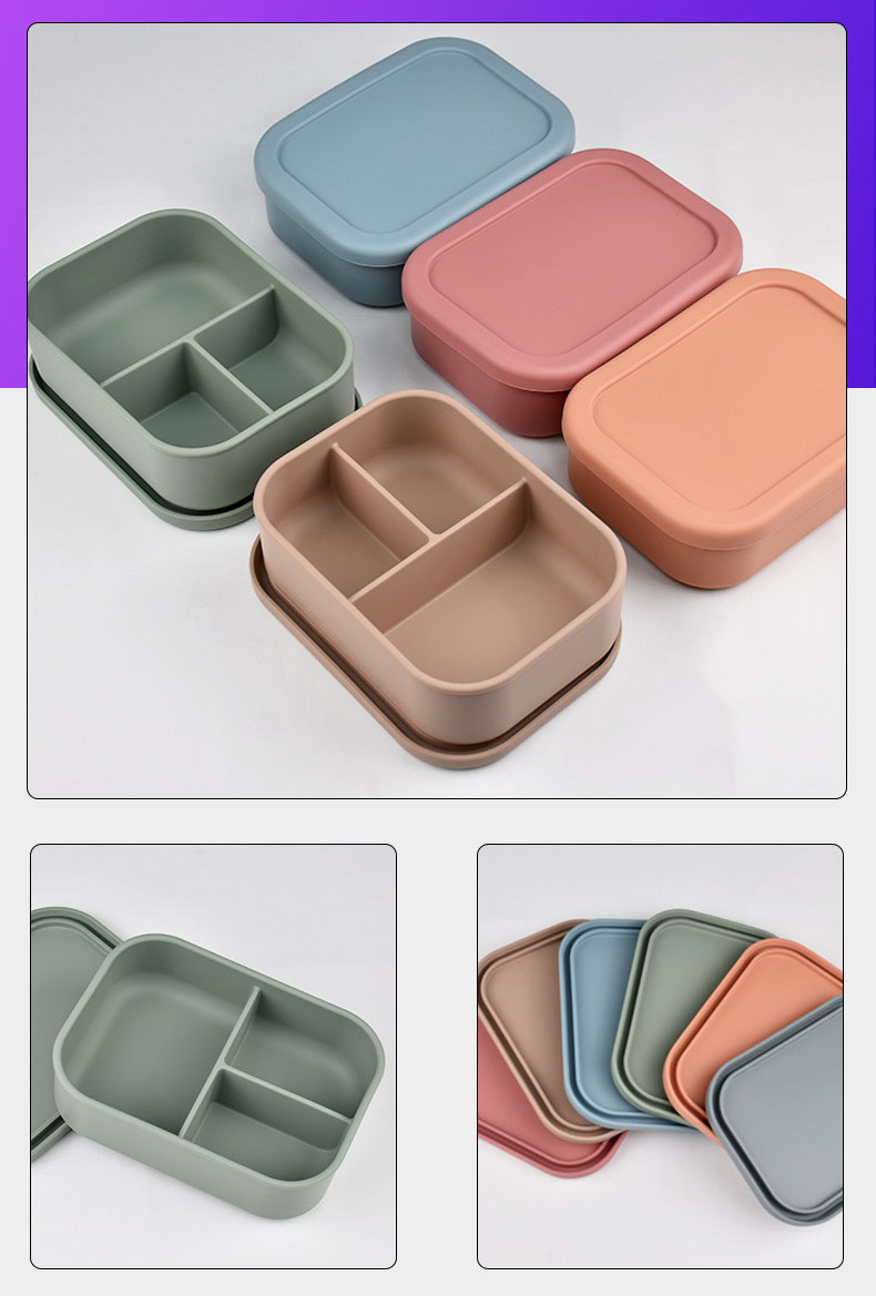 silicone lunch box MFZ-L002 silicone lunch box MFZ-L002