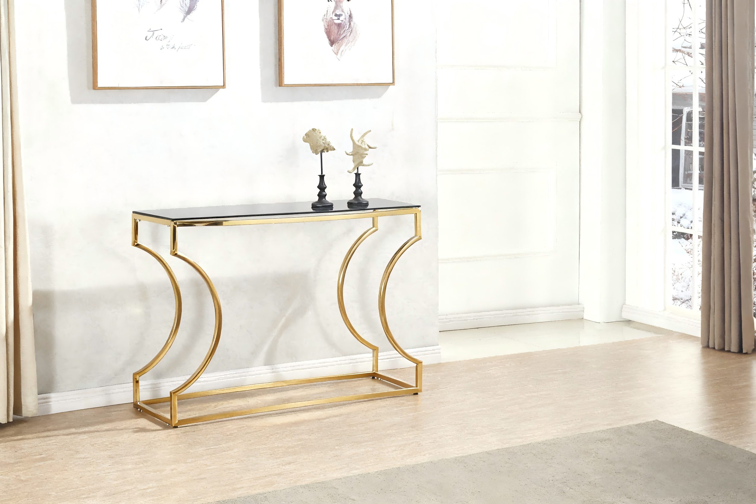 TL-AS91G stainless steel console table TL-AS91G stainless steel console table