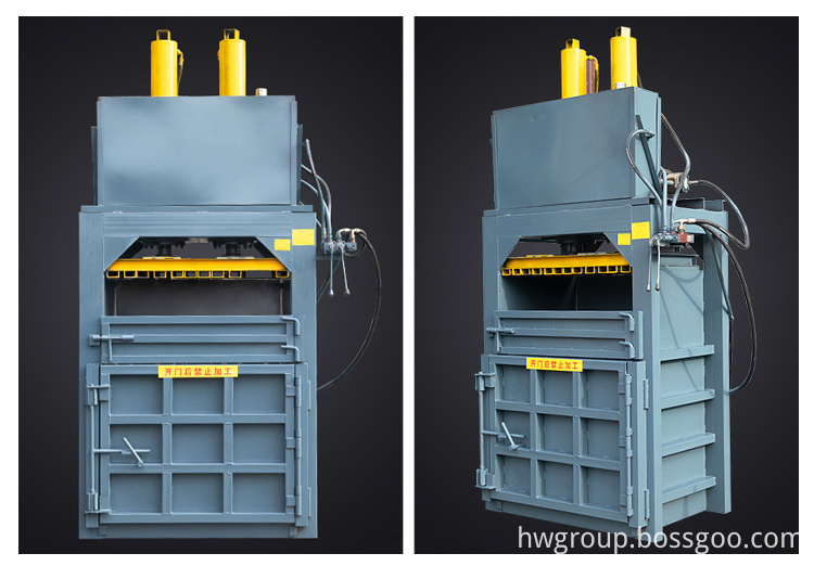 Presse hydraulique verticale Double Sylinder 01 Double Sylinder Vertical Hydraulic Baler 01