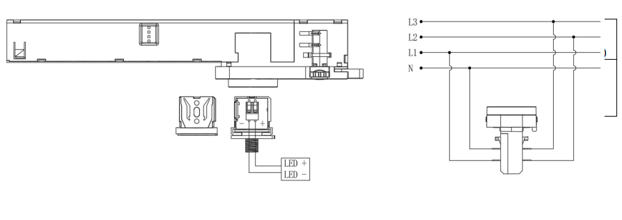 30W Special Intrack Led Driver 30W Special Intrack Led Driver