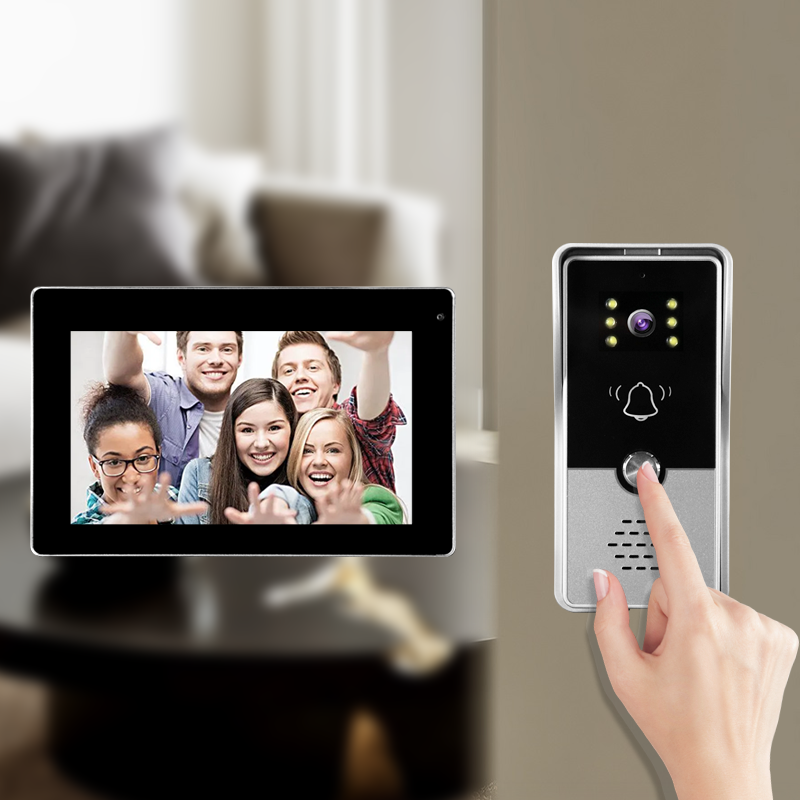 4 Wires Video Door Phone Home Intercoms Doorbell For Villa1 4 Wires Video Door Phone Home Intercoms Doorbell For Villa1