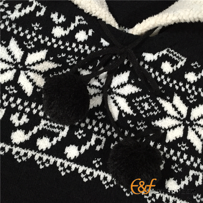 Snowflake Jacquard Sweater Fabric Snowflake Jacquard Sweater Fabric