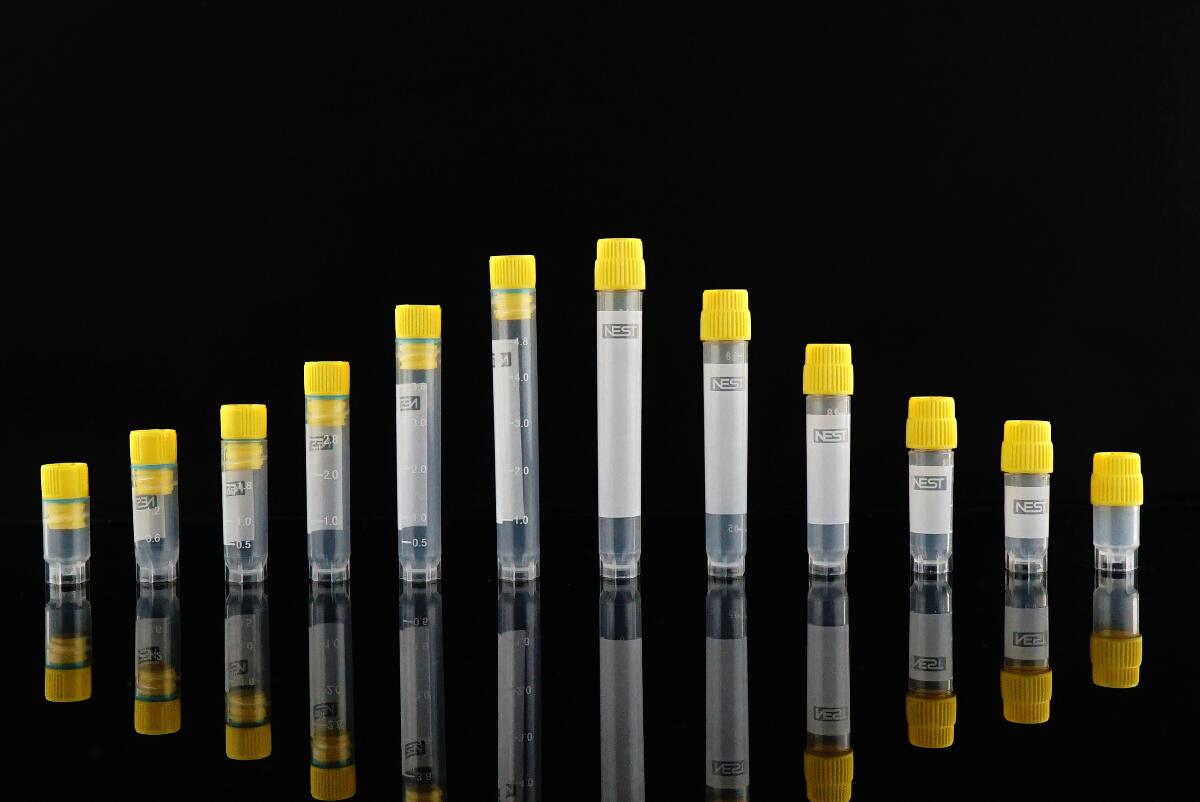 2D barcode vials
