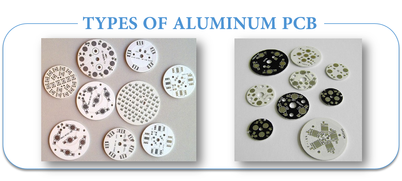 TYPES OF ALUMINUM PCB | JHYPCB