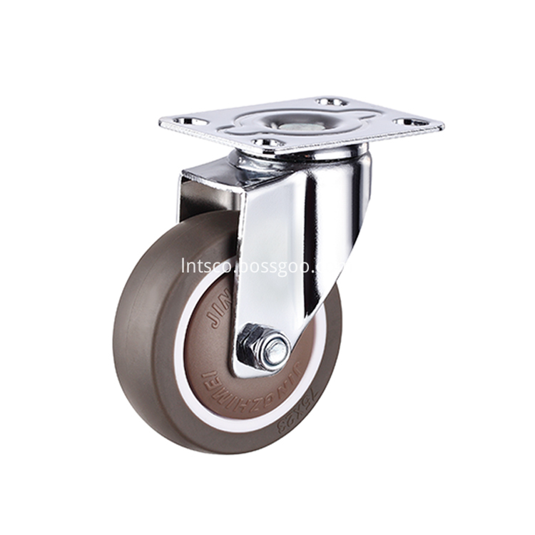 Small Brown TPR Caster Small Brown TPR Caster