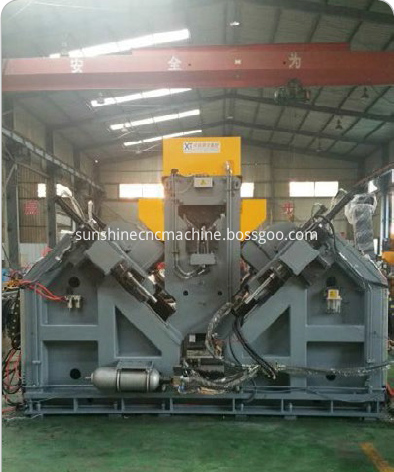Perforadora de acero de ángulo de alta velocidad High speed angle steel drilling machine