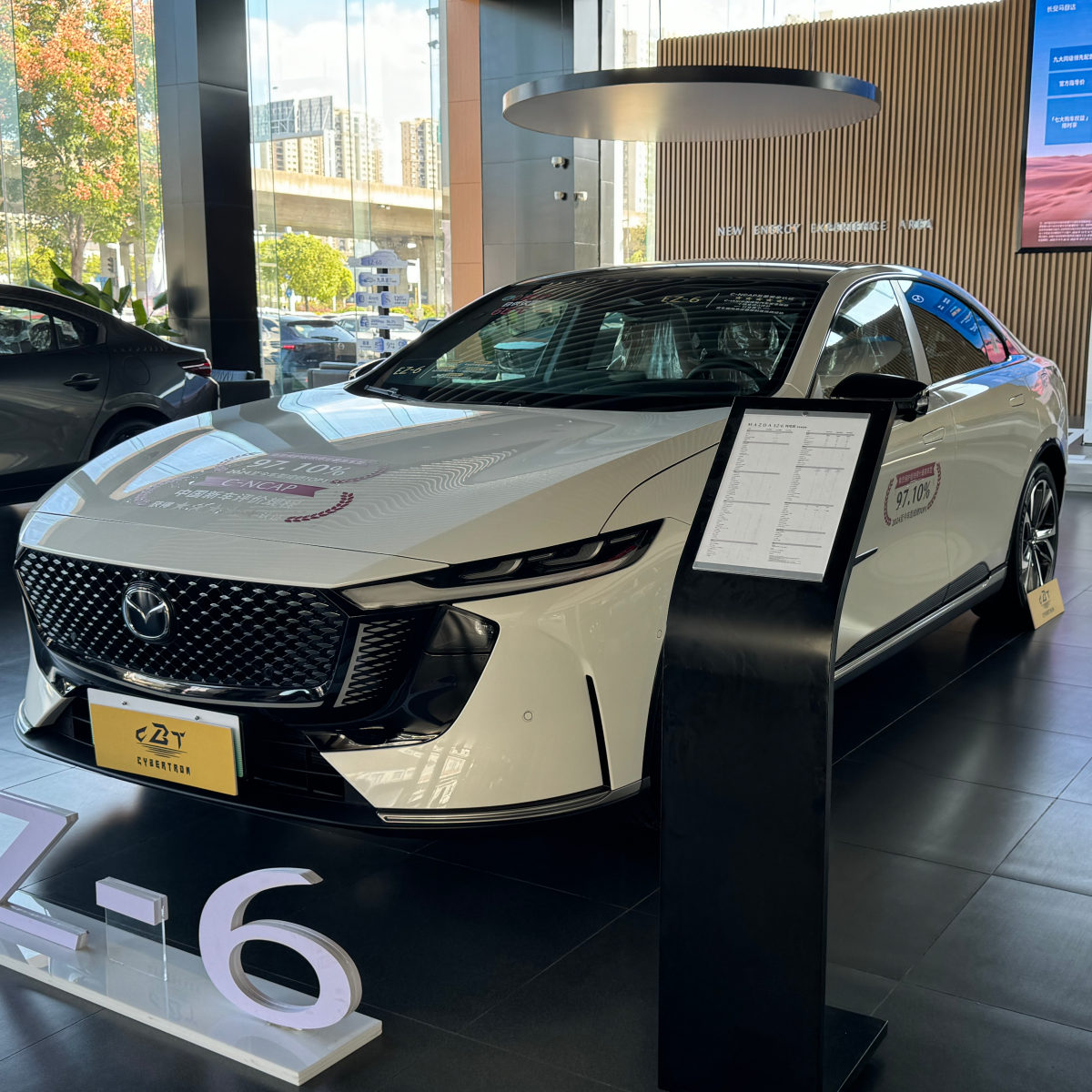 Benchmark Mazda EZ-6 Pure Electric Version Benchmark Mazda EZ-6 Pure Electric Version