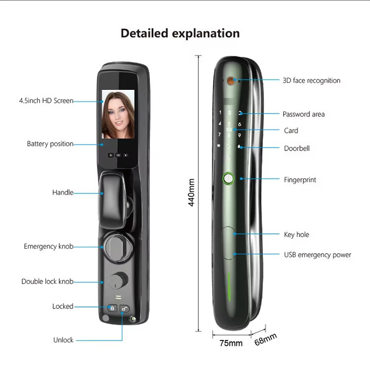 tuya 3d face recognition lock tuya 3d face recognition lock