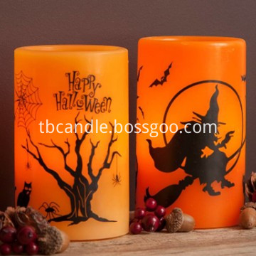 Halloween flameless LED candle