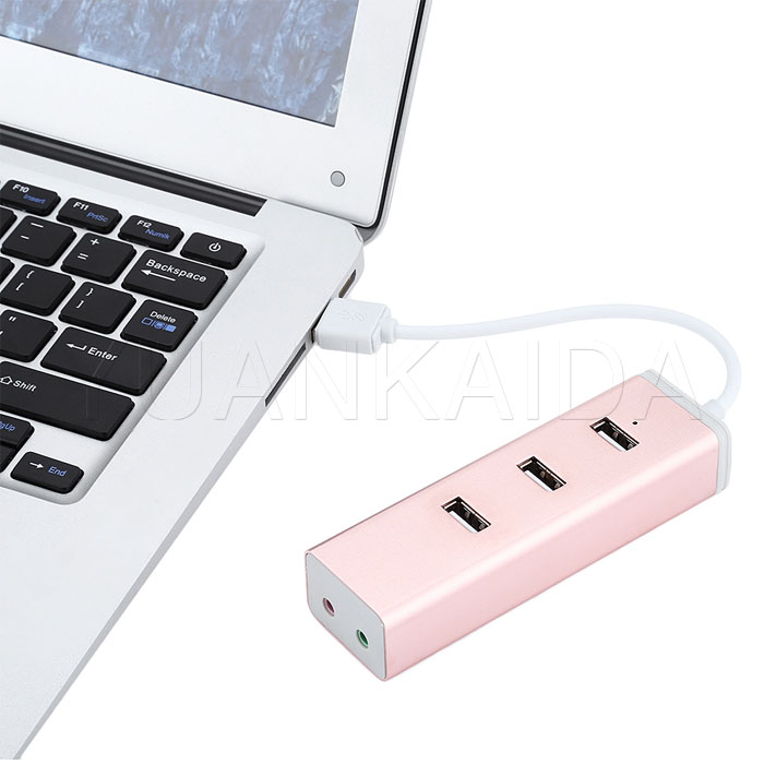 usb hub sound adapter