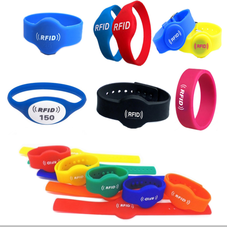 Gelang Silikon NTAG215 NTAG215 Silicone Wristband