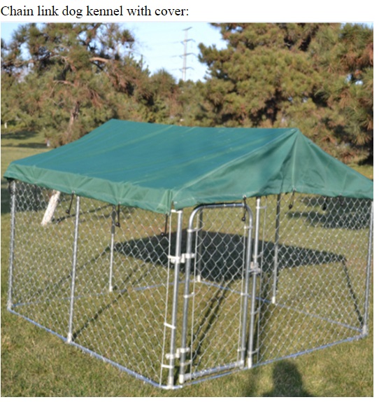 dog run cage