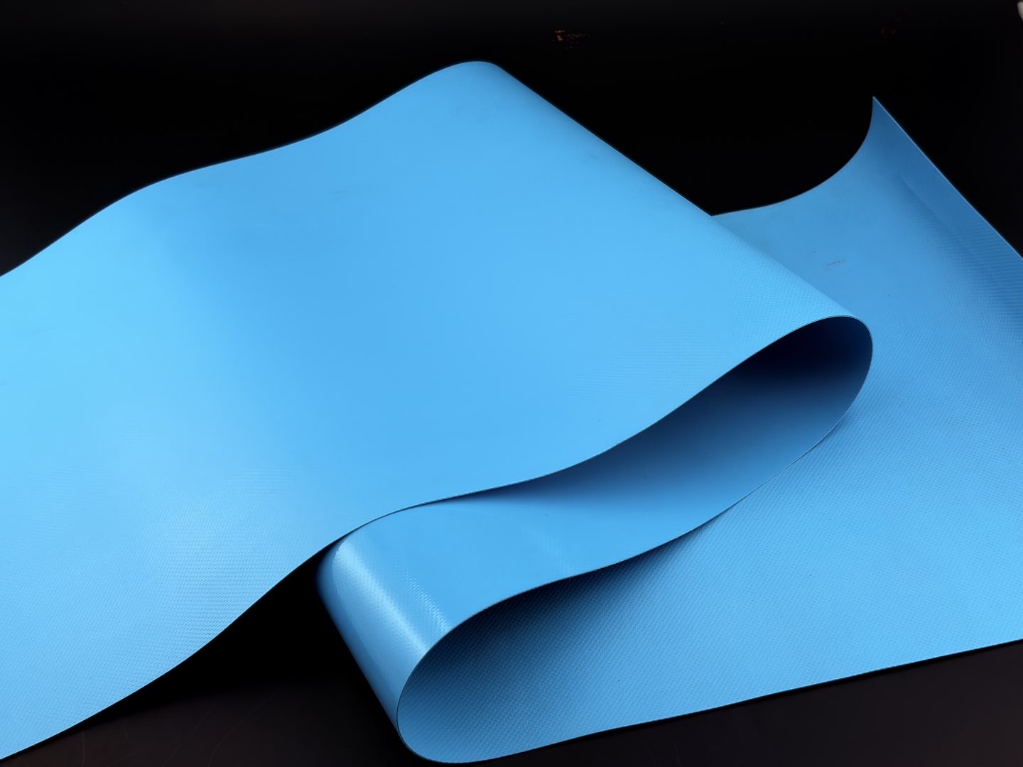 Good Tensile Strength Blue PVC Tarp Good Tensile Strength Blue PVC Tarp
