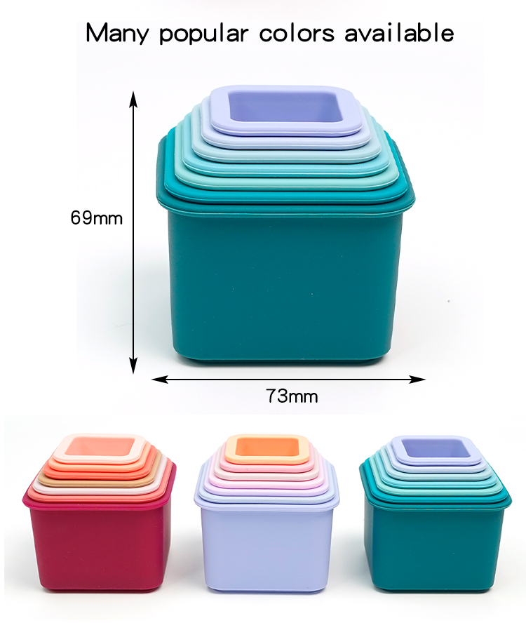 silicone stacking toy MFZ-G017 silicone stacking toy MFZ-G017
