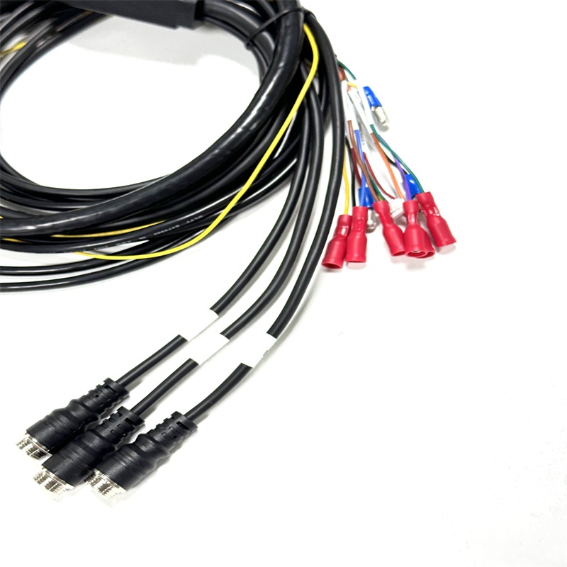 VT-7PRO 3AHD M12 USB Multi Signal Wiring Harness VT-7PRO 3AHD M12 USB Multi Signal Wiring Harness
