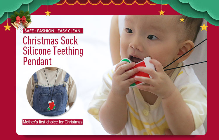Silikon Anhänger Beißring Silicone Pendant Teether