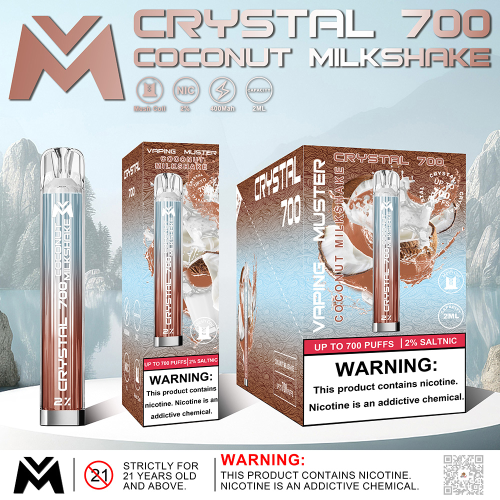 Crystal Mesh 700 Puff Crystal Mesh 700 Puff