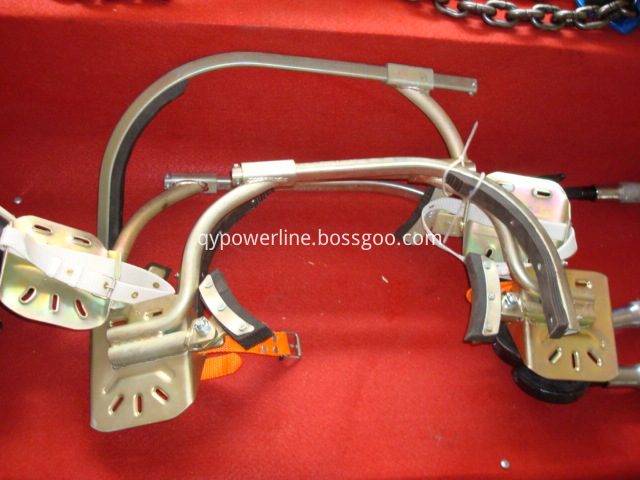 Concrete pole climbers climbing irons