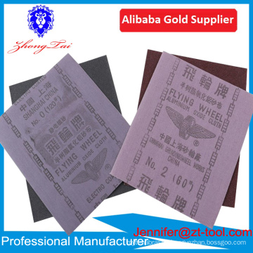 Flying Wheel Brand Aluminium Oxide Abrasive Cloth Sheet For