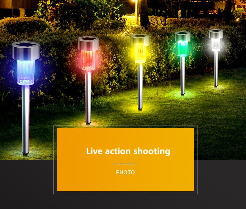 Stainless Steel Solar Garden Light Stainless Steel Solar Garden Light