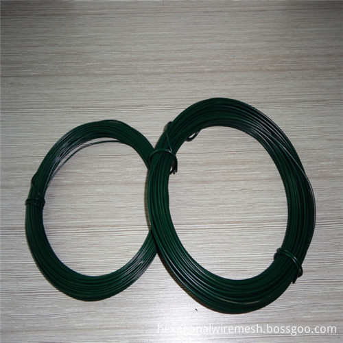 Fil de fer revêtu de plastique à petite bobine Small Coil Plastic Coated Iron Wire
