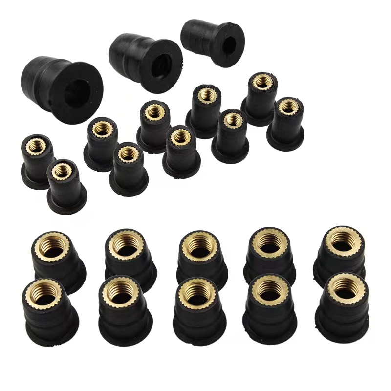 Oem Odm M4 M5 M6 M8 Rubber Brass Insert Expansion Hole Nut4