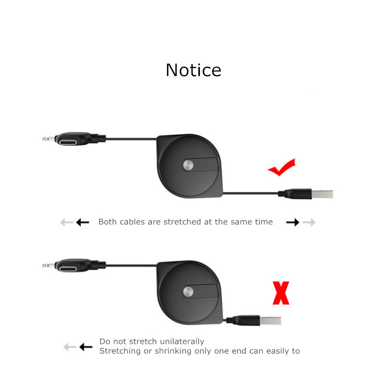 3 in 1 telescopic data cable...- 3 in 1 telescopic data cable...-