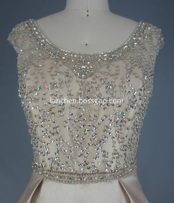 Ball Gown Beaded Wedding Dress