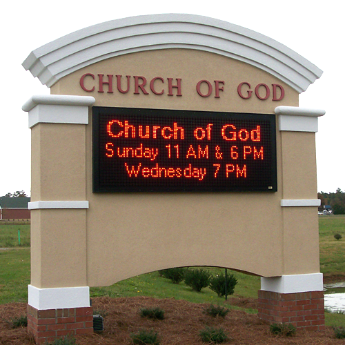 church led display