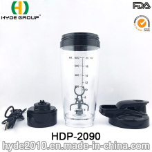 China 16 Heissen Verkauf Beliebte Usb Kunststoff Elektrischen Shaker Trinkflasche Bpa Frei Elektrische Protein Shaker Flasche Hdp 04 Hersteller