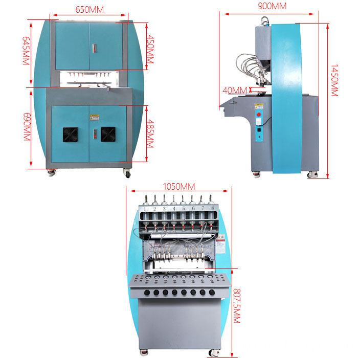 World Cup Gift Silicone Keychain Dispensing Machine