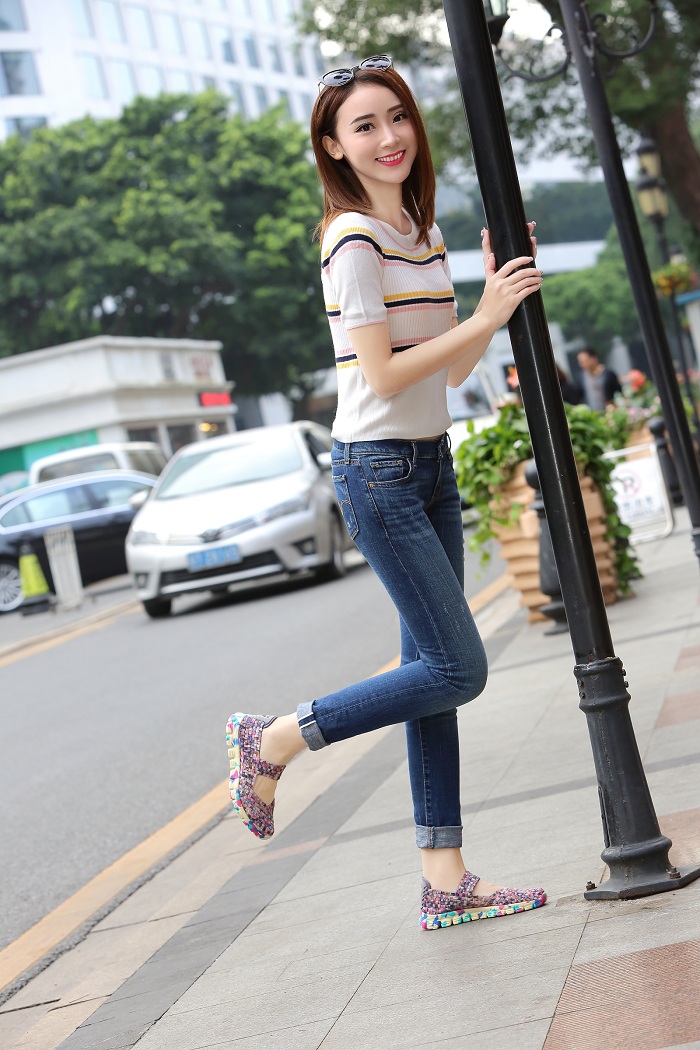 Summer Female Woven Shoes Summer Female Woven Shoes