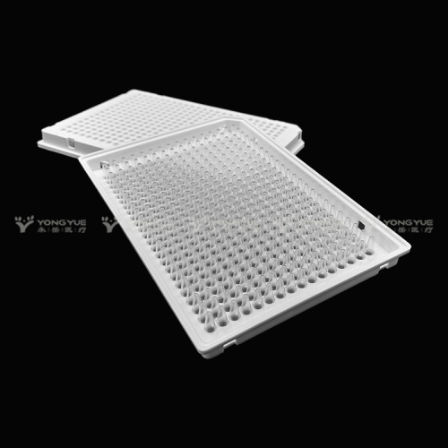 Best 384 well PCR plate polypropylene skirted sterile Manufacturer 384 well PCR plate polypropylene skirted sterile from China