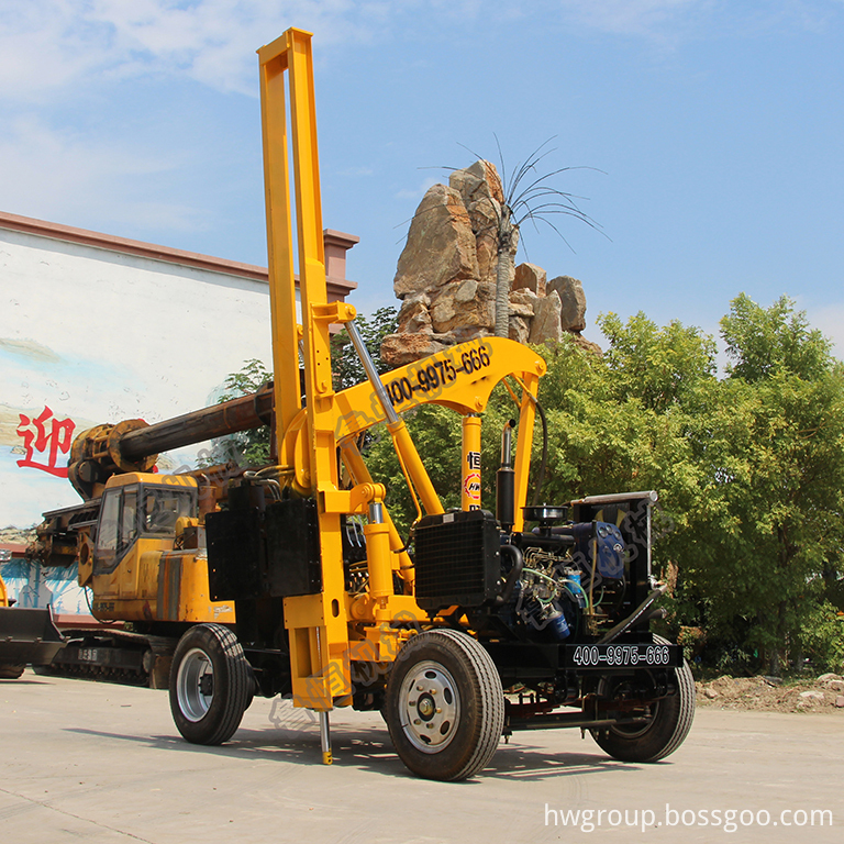 Guardrail Pile Driver Guardrail Pile Driver