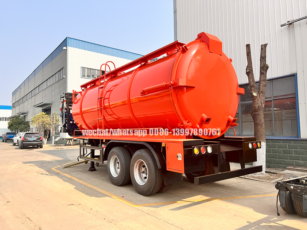 Sewage Suction Semi Trailer Sewage Suction Semi Trailer