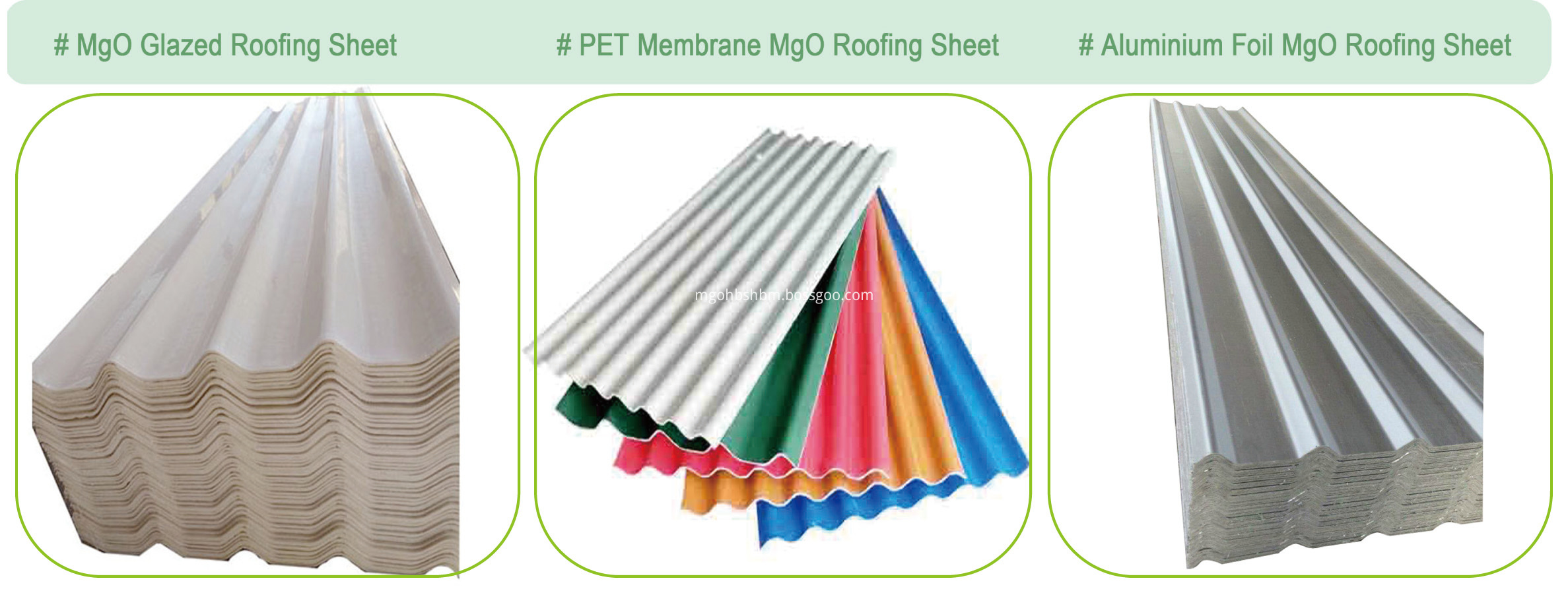 Aluminium Foil Heat Resistant Anti Typhoon Mgo Roof Sheet China Manufacturer
