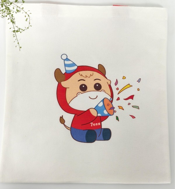 Cute cartoon large capacity canvas tote bags Cute cartoon large capacity canvas tote bags
